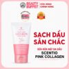 Sữa rửa mặt làm sạch dầu nhờn Scentio Pink Collagen Radiant & Firm Oil Control Facial Foam Scrub 100ml